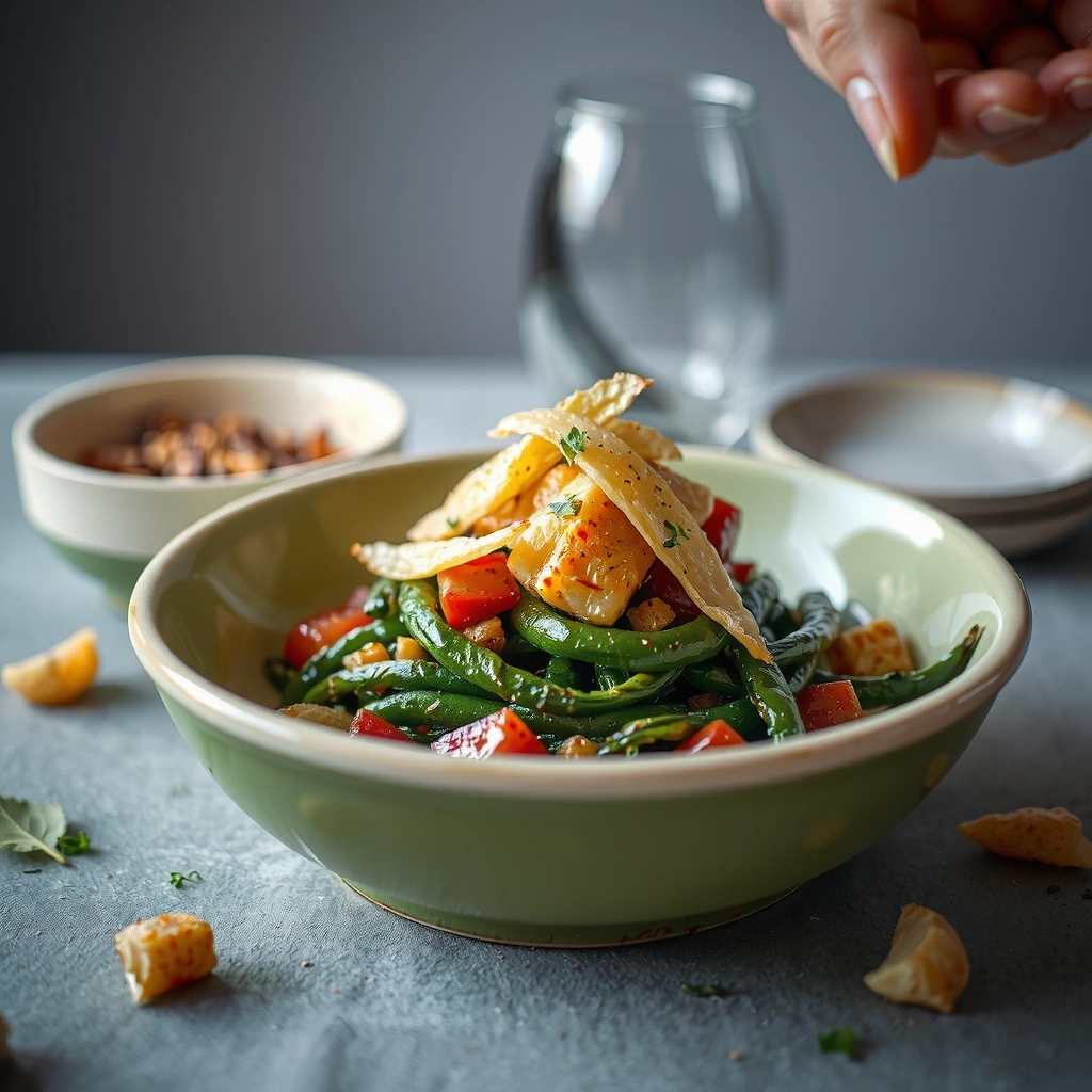 Linsen Dal Gemüsepfanne